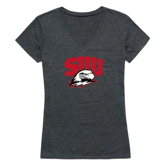 W Republic 521-236-HCH-03 Southern Utah University Women Cinder T-Shirt, Heather Charcoal - Large