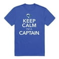 thumbnail image 1 of W Republic 523-279-B02-03 Christopher Newport University Keep Calm Short Sleeve T-Shirt, Royal - Large, 1 of 1