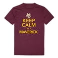 thumbnail image 1 of W Republic 523-284-327-05 Colorado Mesa University Keep Calm Short Sleeve T-Shirt, Maroon & White - 2XL, 1 of 1