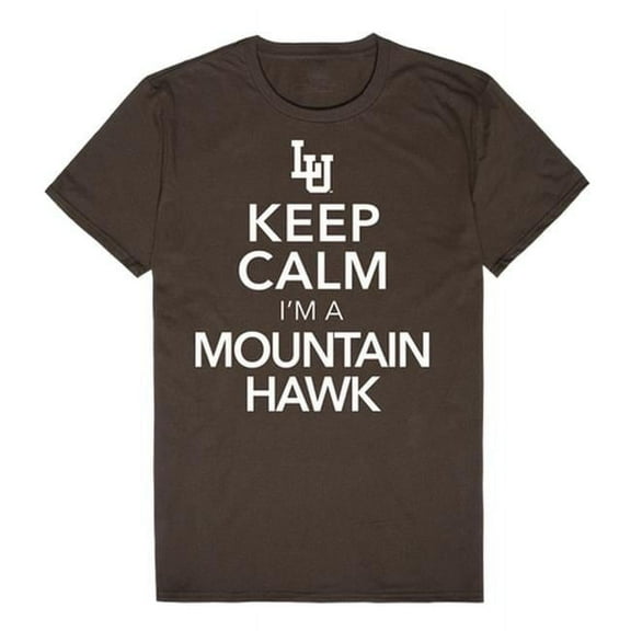 W Republic 523-327-313-05 MA2 Men Keep Calm T-Shirt, Brown - 2XL