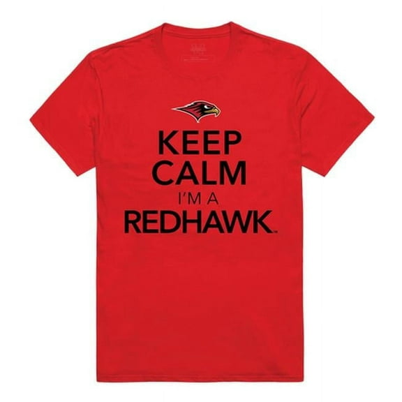 W Republic 523-378-R58-03 Seattle University Men Keep Calm T-Shirt, Red - Large