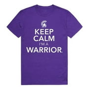 W Republic 523-408-328-02 Winona State University Men Keep Calm T-Shirt, Purple - Medium