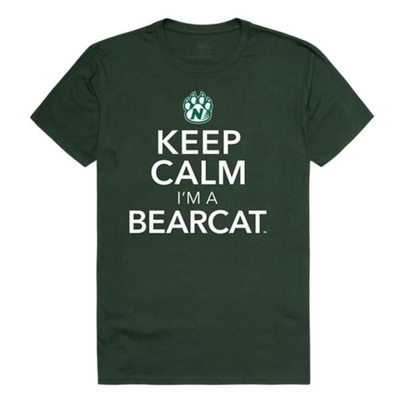 W Republic 523-440-FOR-05 Northwest University Keep Calm T-Shirt, Forest Green & White - 2XL