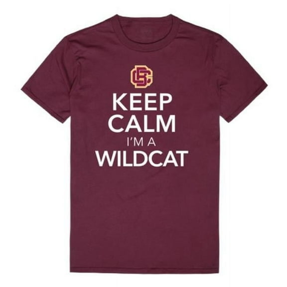 W Republic 523-692-MAR-04 Bethune-Cookman University Wildcats Keep Calm T-Shirt, Maroon - Extra Large