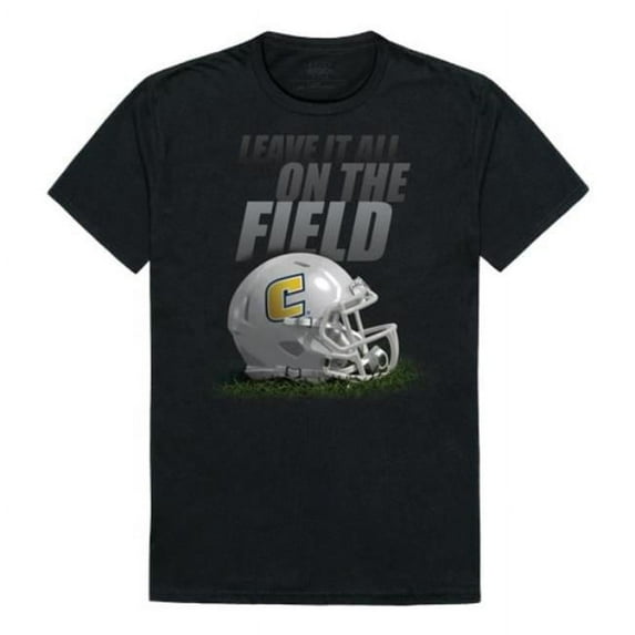 W Republic 524-246-BLK-02 Men Tennessee at Chattanooga Mocs Gridiron T-Shirt, Black - Medium