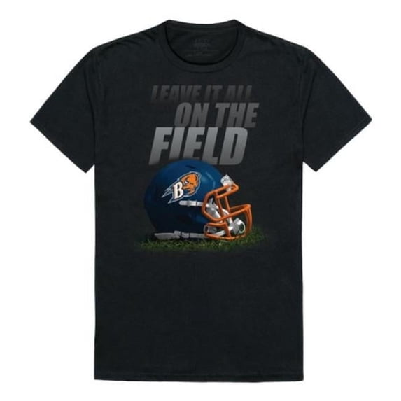 W Republic 524-273-BLK-03 Men Bucknell Bisons Gridiron T-Shirt, Black - Large