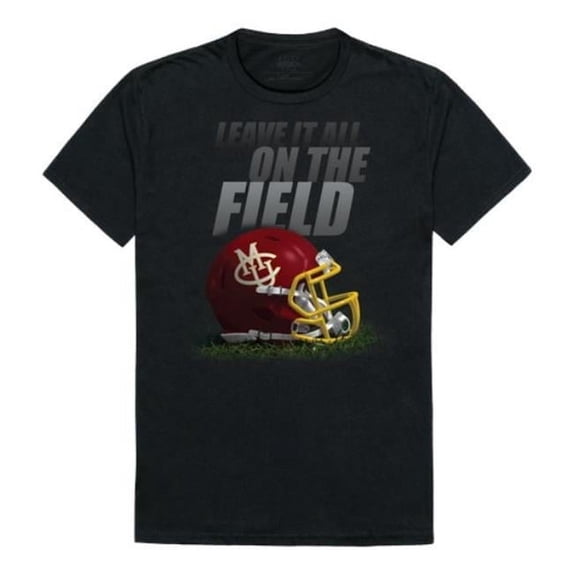 W Republic 524-284-BLK-01 Men Colorado Mesa Mavericks Gridiron T-Shirt, Black - Small