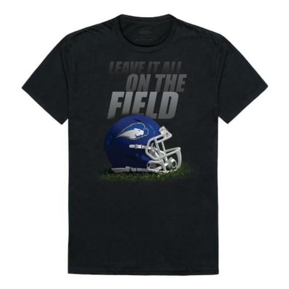 W Republic 524-312-BLK-05 Men Hofstra the Pride Gridiron T-Shirt, Black - 2XL
