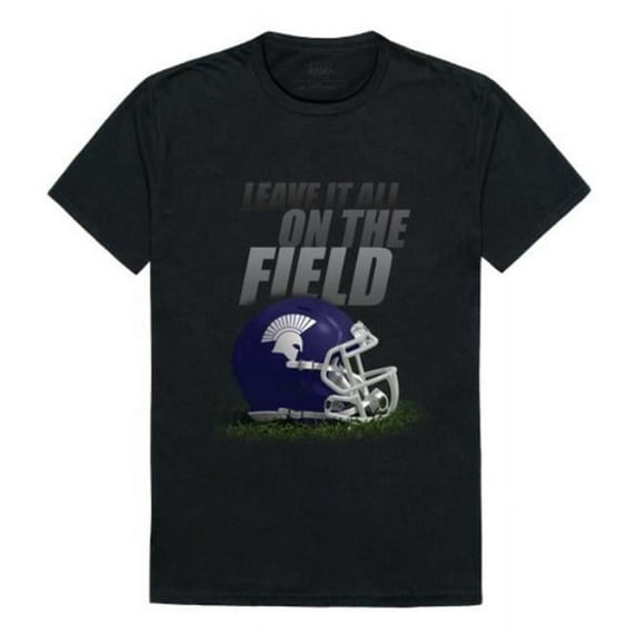 W Republic 524-728-BLK-03 Missouri Baptist University Spartans Gridiron T-Shirt, Black - Large