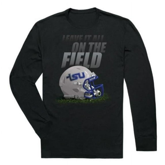 W Republic 525-390-BLK-01 Tennessee State Tigers Gridiron Long Sleeve T-Shirt, Black - Small
