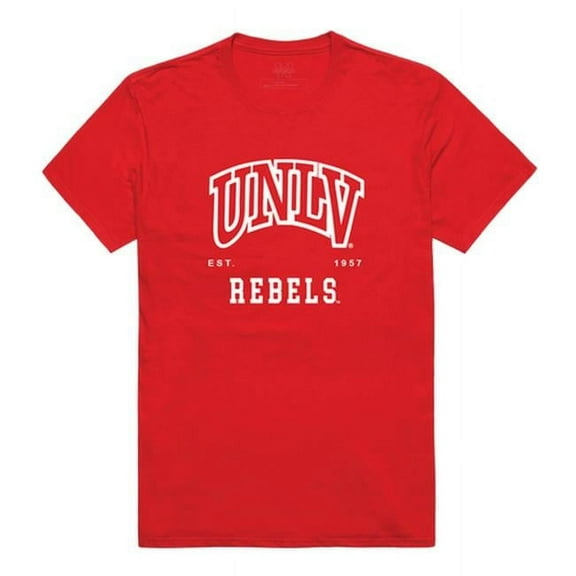 W Republic 526-137-RD2-02 University of Nevada Las Vegas Seal T-Shirt, Red 2 - Medium