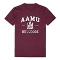 thumbnail image 1 of W Republic 526-258-MAR-04 Alabama A&M University Men Seal T-Shirt, Maroon White - Extra Large, 1 of 1