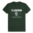 thumbnail image 1 of W Republic 526-281-FOR-03 Clarkson University Men Seal T-Shirt, Forest White - Large, 1 of 1