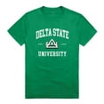 thumbnail image 1 of W Republic 526-289-KEL-04 Delta State University Men Seal T-Shirt, Kelly - Extra Large, 1 of 1