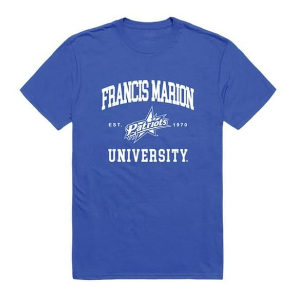 W Republic 526-306-RYL-03 Francis Marion University Men Seal T-Shirt, Royal - Large
