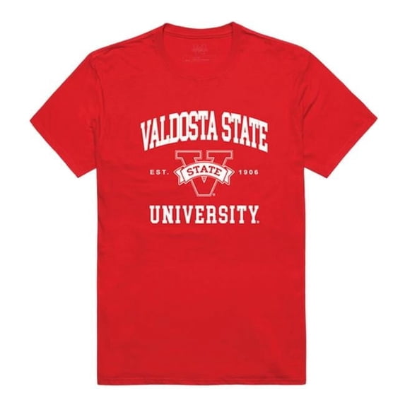 W Republic 526-398-RED-01 Valdosta State University Seal T-Shirt, Red - Small