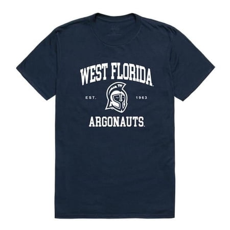 W Republic 526-402-NVY-05 University of West Florida Seal T-Shirt, Navy - 2XL