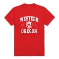 thumbnail image 1 of W Republic 526-406-RED-04 Western Oregon University Seal T-Shirt, Red - Extra Large, 1 of 1