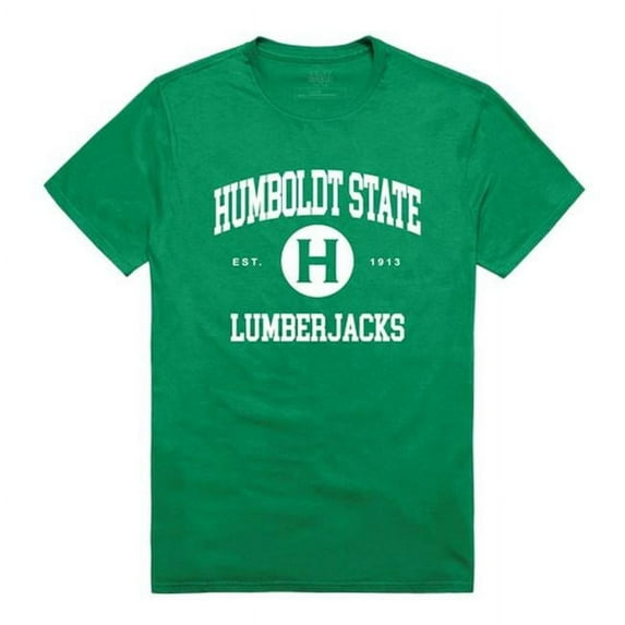 W Republic 526-447-KEL-05 NCAA Wagner College Seahawks Seal T-Shirt, Kelly Green - 2XL