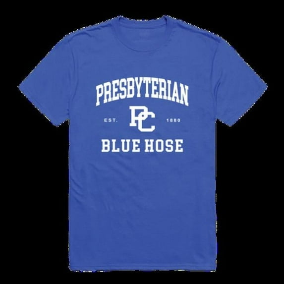 W Republic 526-472-RYL-03 Presbyterian College Blue Hose Seal College T-Shirt, Royal - Large