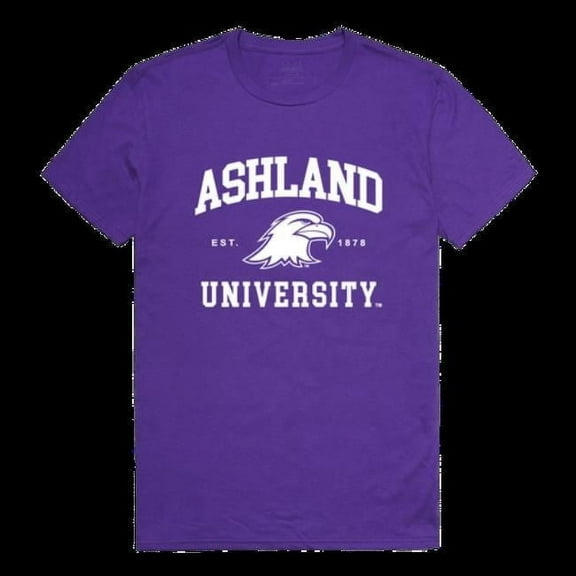 W Republic 526-476-PUR-01 Ashland University Eagles Seal College T-Shirt, Purple - Small