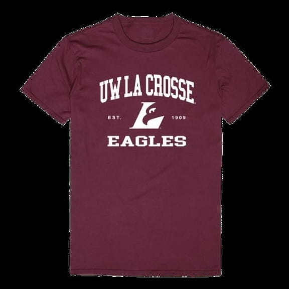W Republic 526-477-MAR-03 University of Wisconsin-La Crosse Eagles Seal College T-Shirt, Maroon - Large