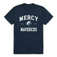 thumbnail image 1 of W Republic 526-710-NVY-03 Mercy College Mavericks Seal T-Shirt, Navy - Large, 1 of 1