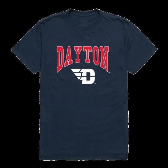 W Republic 527-119-NVY-02 University of Dayton Flyers Athletic T-Shirt, Navy - Medium