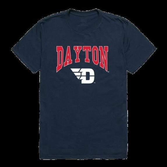 W Republic 527-119-NVY-02 University of Dayton Flyers Athletic T-Shirt, Navy - Medium