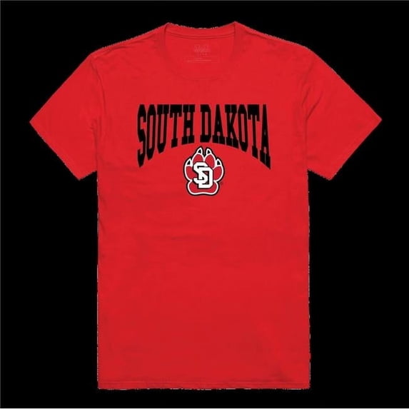 W Republic 527-148-RD2-01 University of South Dakota Coyotes Athletic T-Shirt, Red - Small