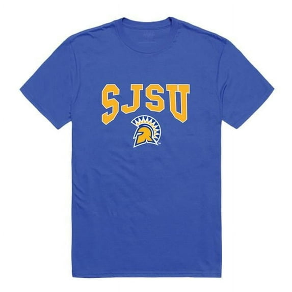 W Republic 527-173-RL2-03 San Jose State University Athletic T-Shirt, Royal - Large