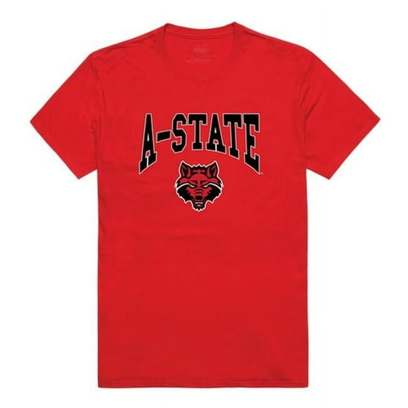 W Republic 527-211-R58-04 Arkansas State University Athletic T-Shirt, Red - Extra Large
