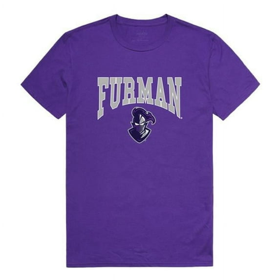 W Republic 527-220-328-02 Furman University Athletic T-Shirt, Purple - Medium