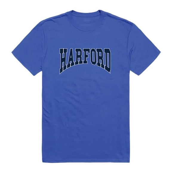 W Republic 527-313-B02-04 Harford Community College Athletic T-Shirt, Royal Blue 3 - Extra Large