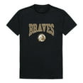 thumbnail image 1 of W Republic 527-352-E27-03 University of North Carolina at Pembroke Athletic T-Shirt, Black & White - Large, 1 of 1