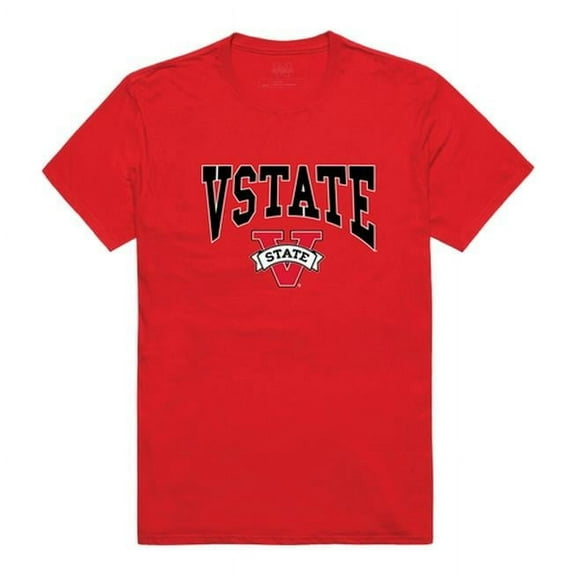W Republic 527-398-R58-05 Valdosta State University Athletic T-Shirt, Red - 2XL