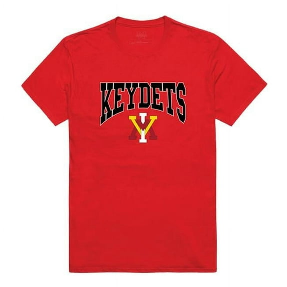 W Republic 527-399-R58-01 Virginia Military Institute Athletic T-Shirt, Red - Small