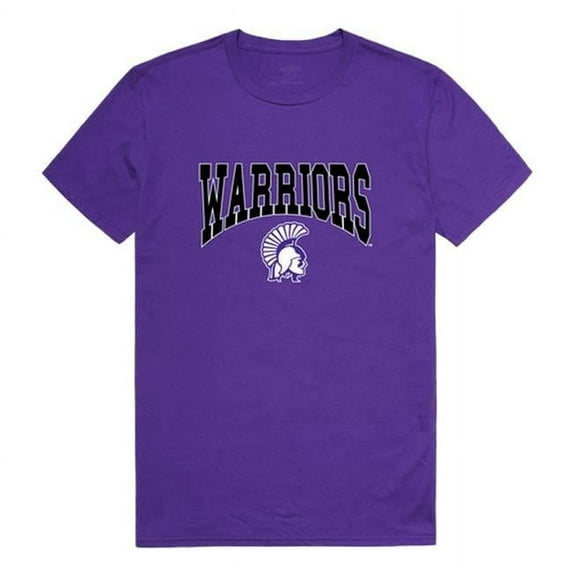 W Republic 527-408-328-02 Winona State University Athletic T-Shirt, Purple - Medium