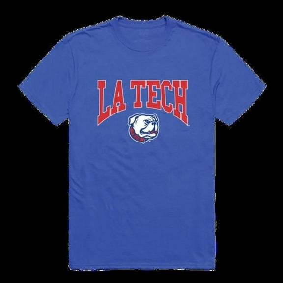 W Republic 527-419-RYL-01 Louisiana Tech University Bulldogs Athletic T-Shirt, Royal - Small