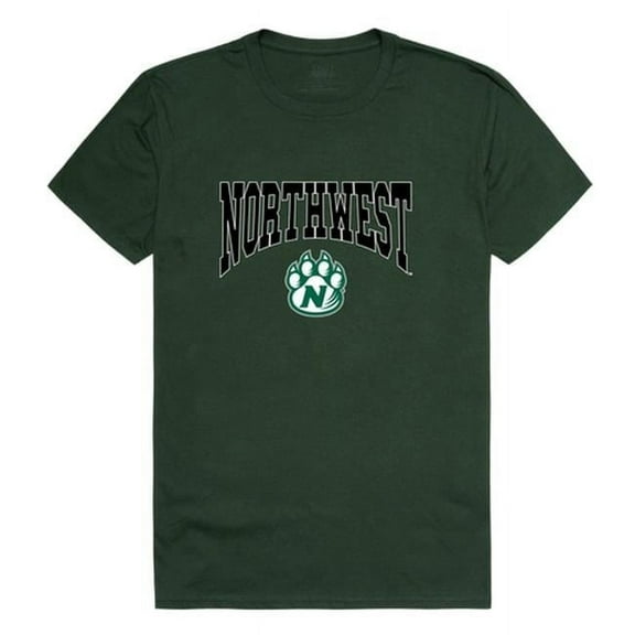 W Republic 527-440-FOR-03 Northwest Missouri State University Athletic T-Shirt, Forest White - Large