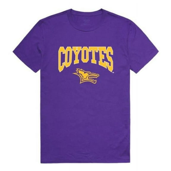W Republic 527-658-PUR-04 Kansas Wesleyan University Coyotes Athletic T-Shirt, Purple - Extra Large