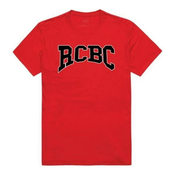W Republic 527-668-RED-02 Rowan College at Burlington County Barons Athletic T-Shirt, Red - Medium