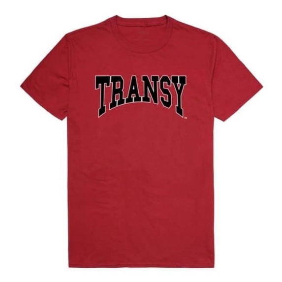 W Republic 527-679-CAR-03 Transylvania University Pioneers Athletic T-Shirt, Cardinal - Large