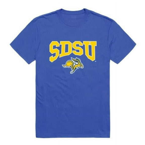 W Republic 527-707-RYL-01 South Dakota State University Jackrabbits Athletic T-Shirt, Royal - Small