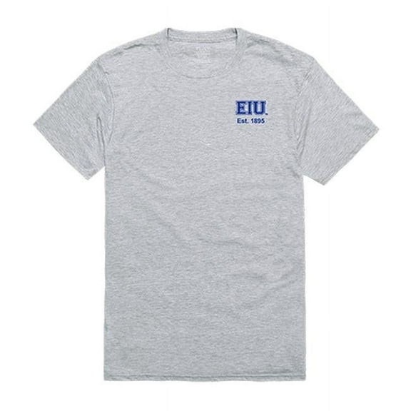 W Republic 528-216-HGY-02 Eastern Illinois University Men Practice T-Shirt, Heather Grey - Medium