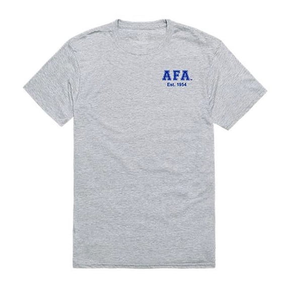 W Republic 528-242-HGY-02 United States Air Force Academy Men Practice T-Shirt, Heather Grey - Medium