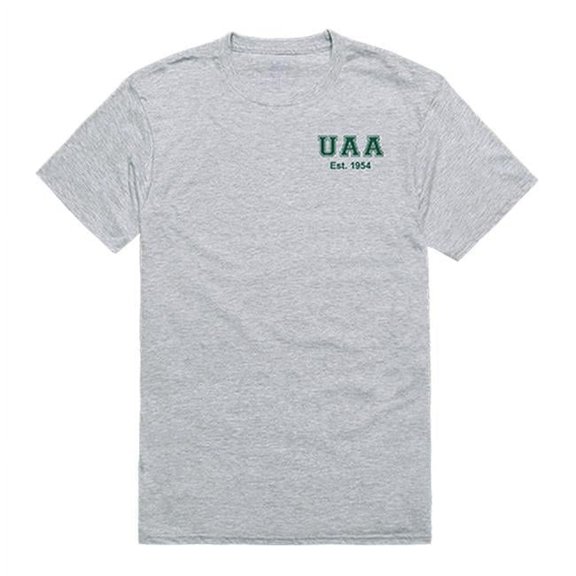 W Republic 528-259-HGY-02 University of Alaska Anchorage Practice T-Shirt, Heather Grey - Medium