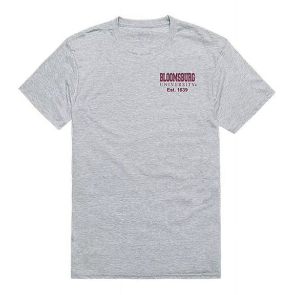 W Republic 528-268-HGY-05 Bloomsburg University of Pennsylvania Practice T-Shirt, Heather Grey - 2XL