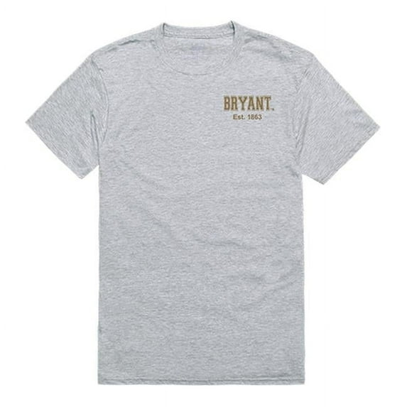 W Republic 528-272-HGY-01 Bryant University Practice T-Shirt, Heather Grey - Small