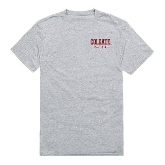 W Republic 528-283-HGY-01 Colgate University Practice T-Shirt, Heather Grey - Small